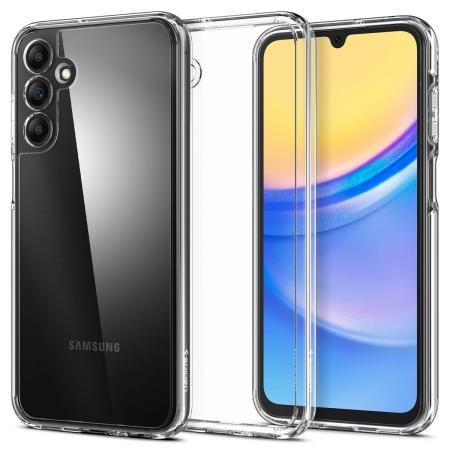 Spigen Ultra Hybrid Backcover voor de Samsung Galaxy A15 (5G/4G) - Crystal Clear