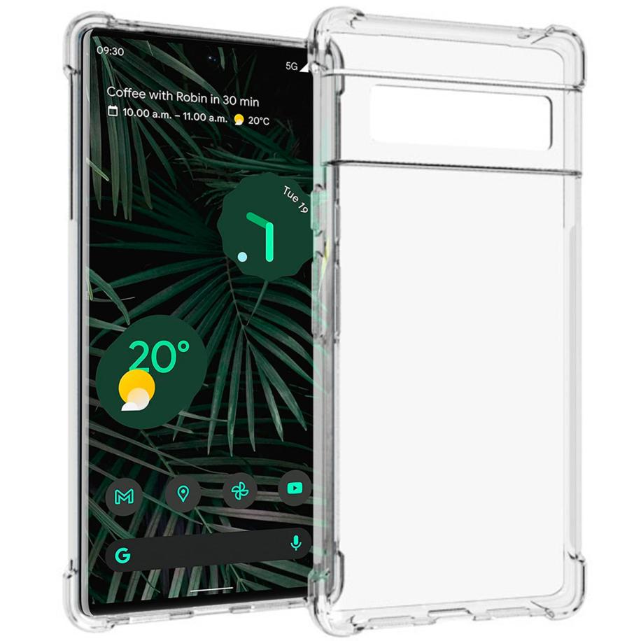 imoshion Shockproof Case voor de Google Pixel 6 Pro - Transparant Transparant