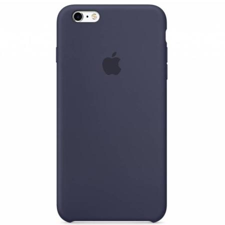 Silicone Backcover voor Apple iPhone 6(s) Plus - Midnight Blue