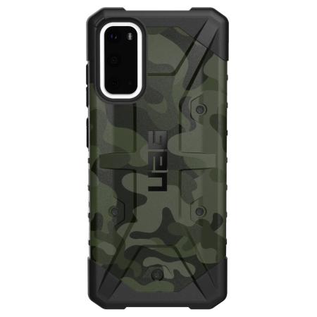 UAG Pathfinder Backcover voor de Samsung Galaxy S20 - Camo Forest Black