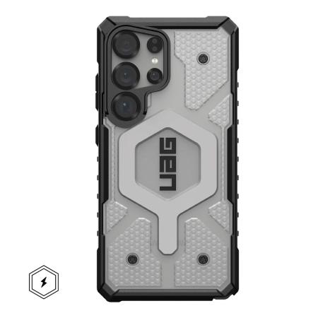UAG Pathfinder Backcover MagSafe voor de Samsung Galaxy S25 Ultra - Ice / Silver
