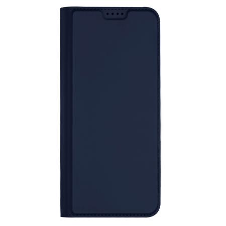 Dux Ducis Slim Softcase Bookcase voor de Motorola Moto G04 / G24 / G24 Power - Donkerblauw