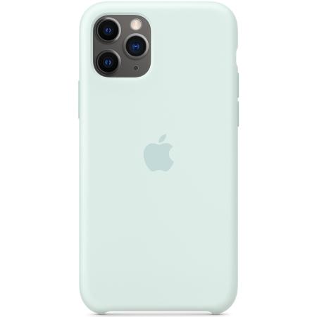 Silicone Backcover voor de Apple iPhone 11 Pro - Seafoam