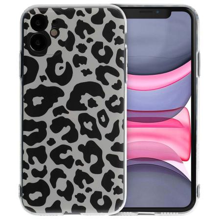 imoshion Design hoesje voor de Apple iPhone 11 - Leopard Transparent