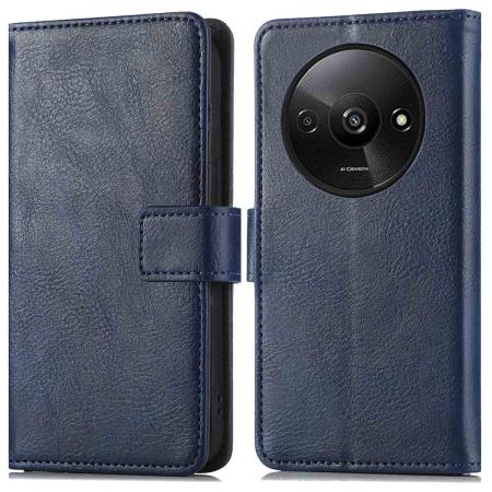 imoshion Luxe Bookcase voor de Xiaomi Redmi A3 - Donkerblauw