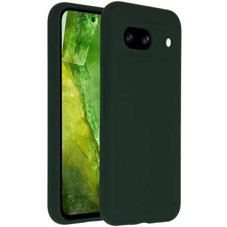 Accezz Liquid Silicone Backcover voor de Google Pixel 8a - Forest Green