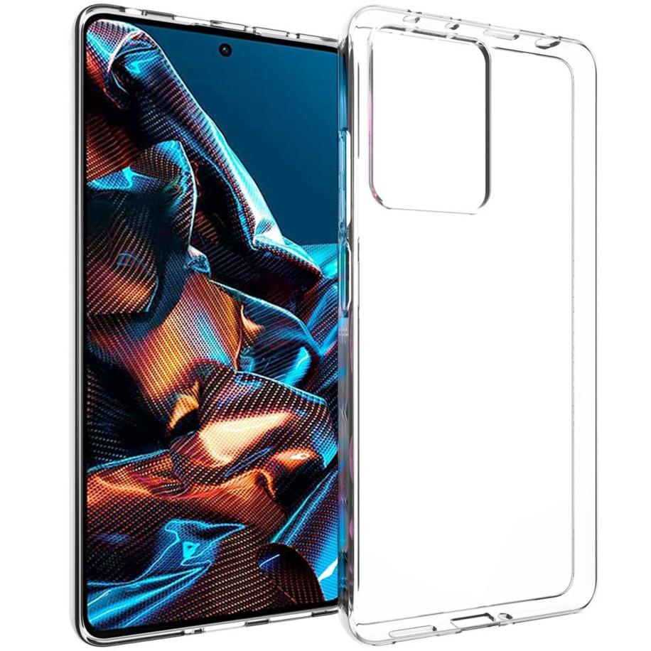 Accezz Clear Backcover voor de Xiaomi Poco X5 Pro 5G - Transparant Transparant