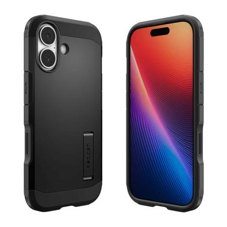 Spigen Tough Armor Backcover MagSafe voor de Apple iPhone 17 - Black