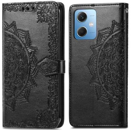 imoshion Mandala Bookcase voor de Xiaomi Redmi Note 12 - Zwart