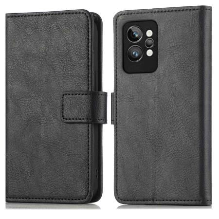 imoshion Luxe Bookcase voor de Realme GT 2 Pro - Zwart