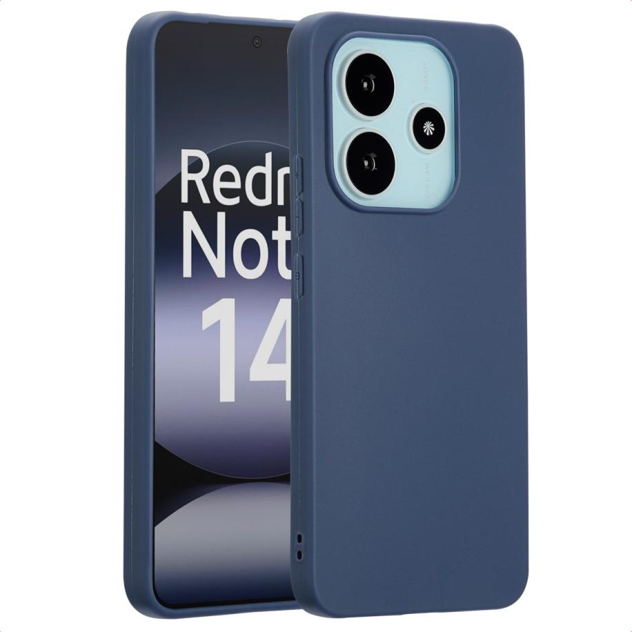 imoshion Color Backcover voor de Xiaomi Redmi Note 14 (5G) - Donkerblauw Blauw