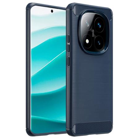imoshion Brushed Backcover voor de Xiaomi Redmi Note 14 Pro (5G) - Donkerblauw