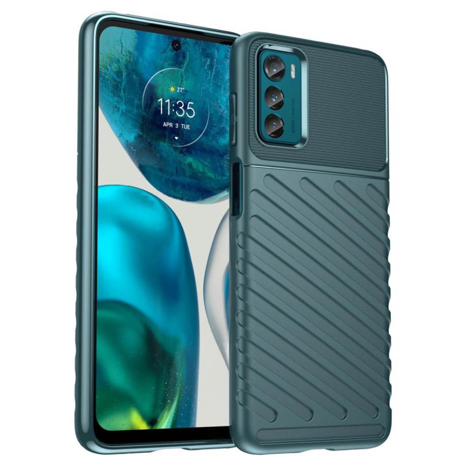 imoshion Thunder Backcover voor de Motorola Moto G42 - Groen Groen