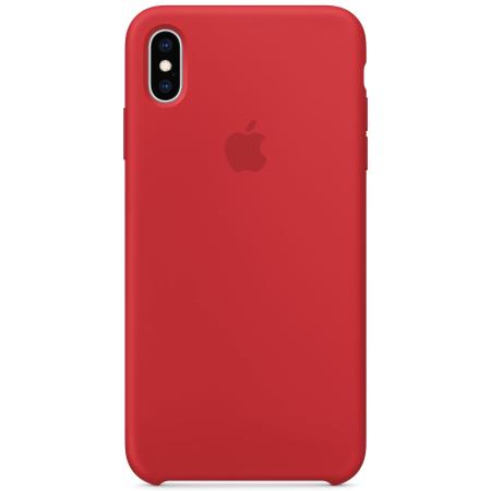Silicone Backcover voor Apple iPhone Xs Max - Red