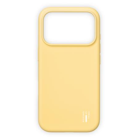 iDeal of Sweden Silicone Case met MagSafe voor de Apple iPhone 17 Pro - Soft Lemon