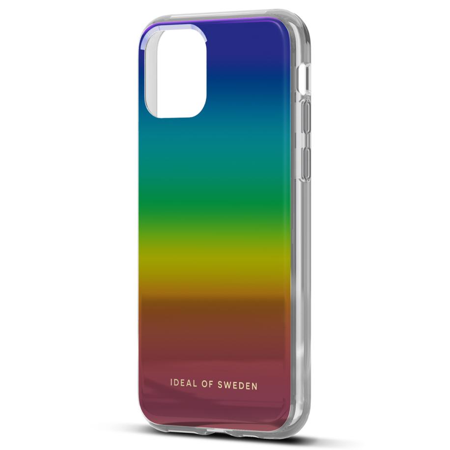 iDeal of Sweden Mirror Case voor de Apple iPhone 11 / Xr - Rainbow Multicolor