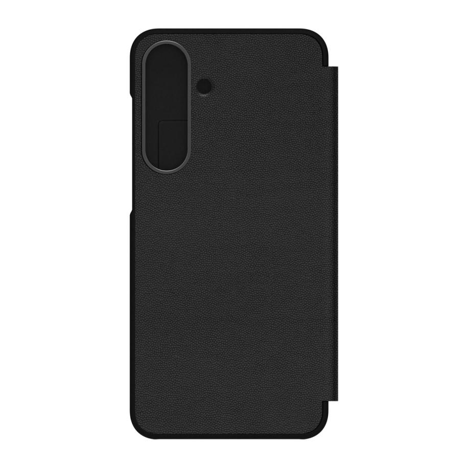 Originele Wallet Flip Case voor de Samsung Galaxy S25 FE - Zwart Zwart