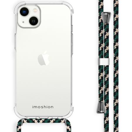 imoshion Backcover met koord voor de iPhone 14 Plus - Green Multi Color