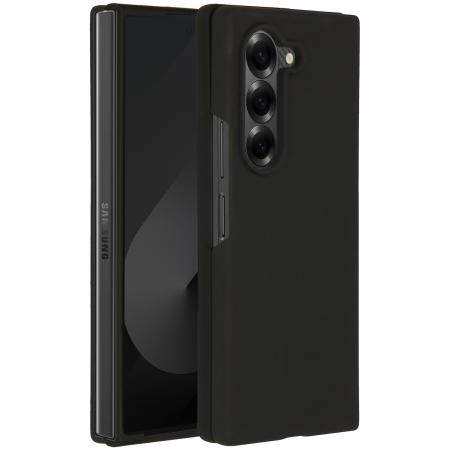 Accezz Liquid Silicone Backcover voor de Samsung Galaxy Z Fold 6 - Zwart