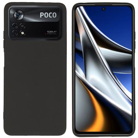 imoshion Color Backcover voor de Xiaomi Poco X4 Pro 5G - Zwart