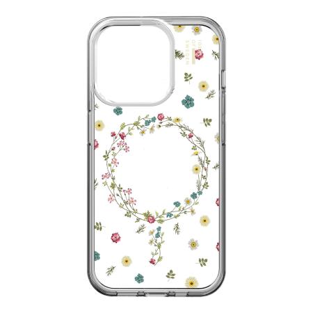 iDeal of Sweden Clear Case MagSafe voor de Apple iPhone 15 Pro - Petite Floral