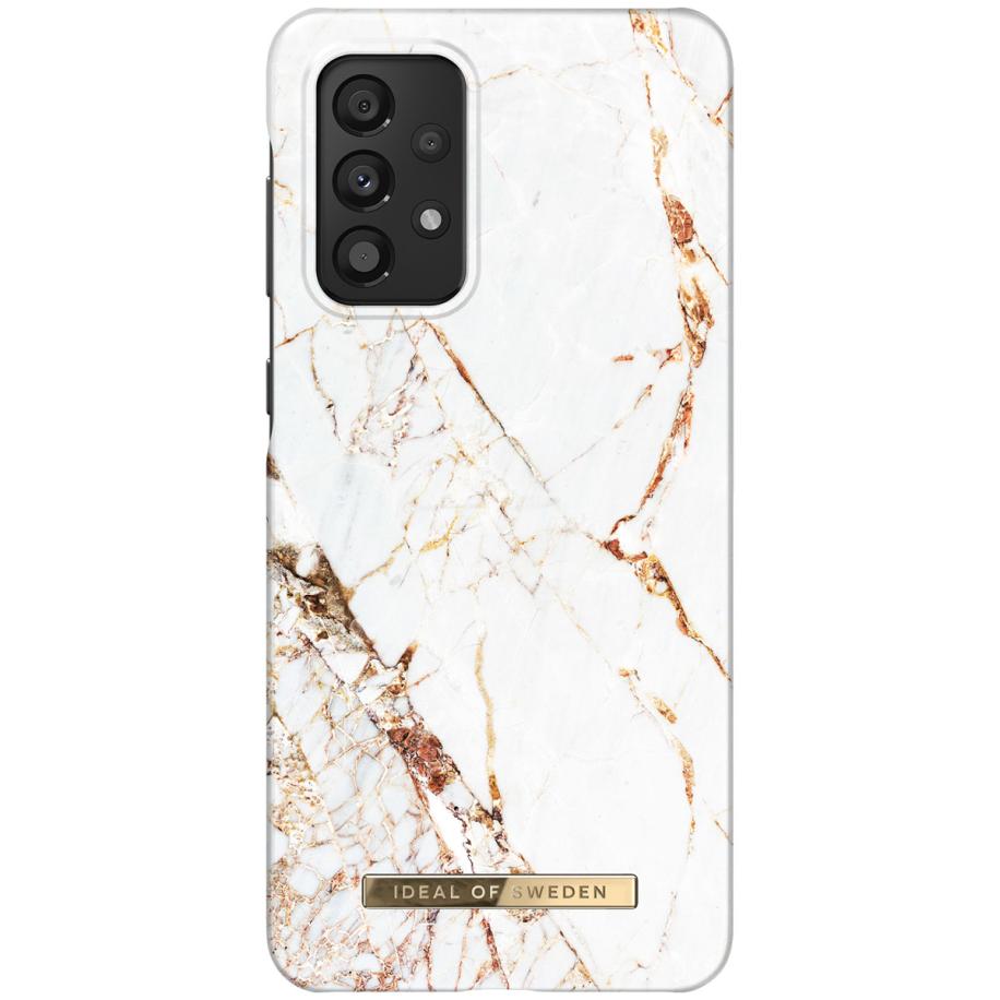 iDeal of Sweden Fashion Backcover voor de Samsung Galaxy A33 - Carrara Gold Goud