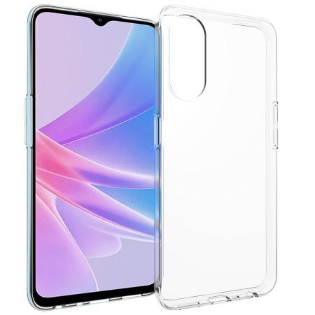 Accezz Clear Backcover voor de Oppo A78 (5G) - Transparant
