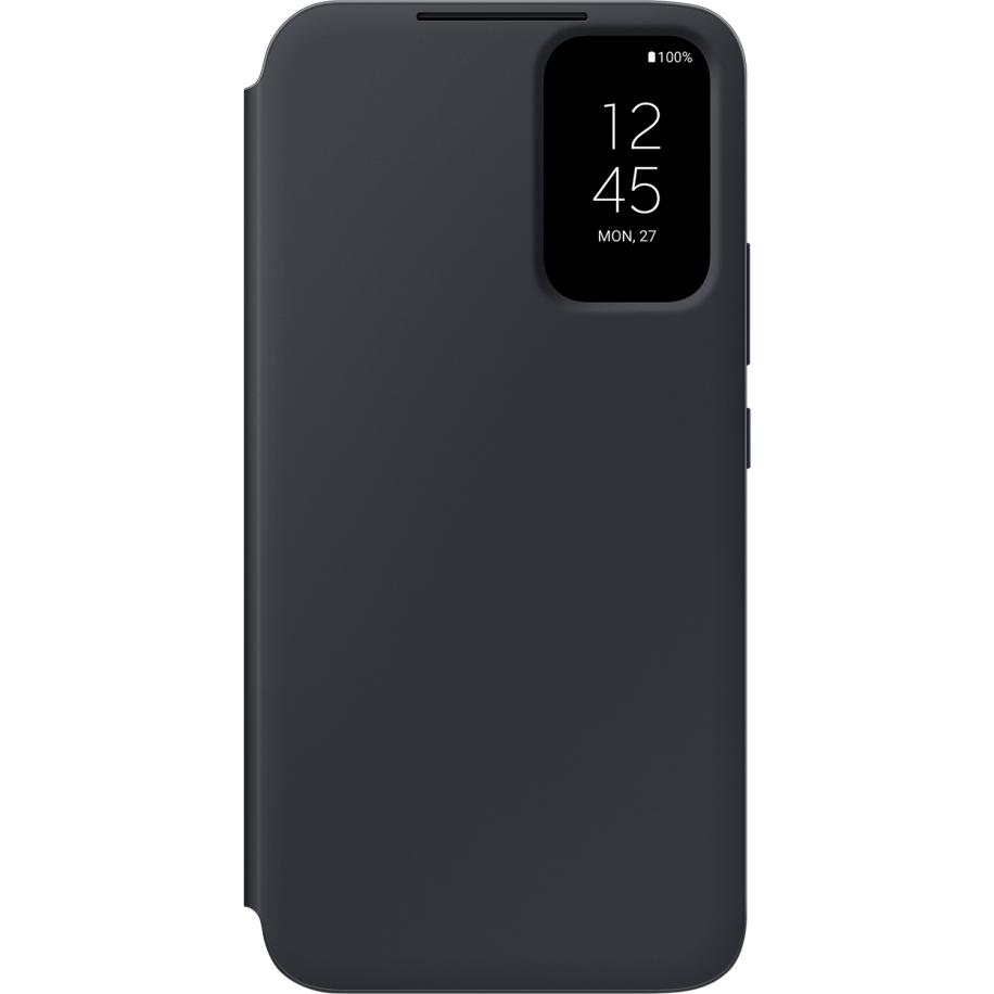 Originele S View Cover voor de Samsung Galaxy A34 (5G) - Zwart Zwart