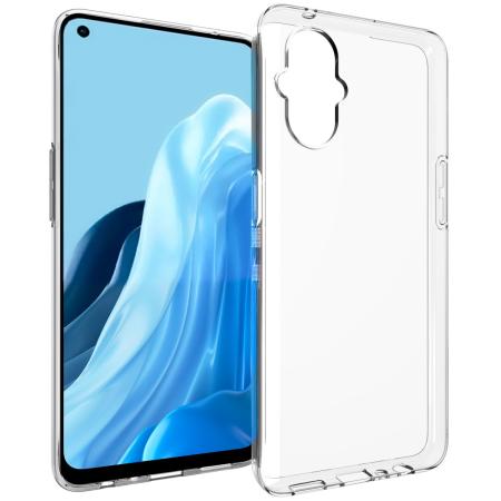 Accezz Clear Backcover voor de Oppo Reno8 Lite - Transparant