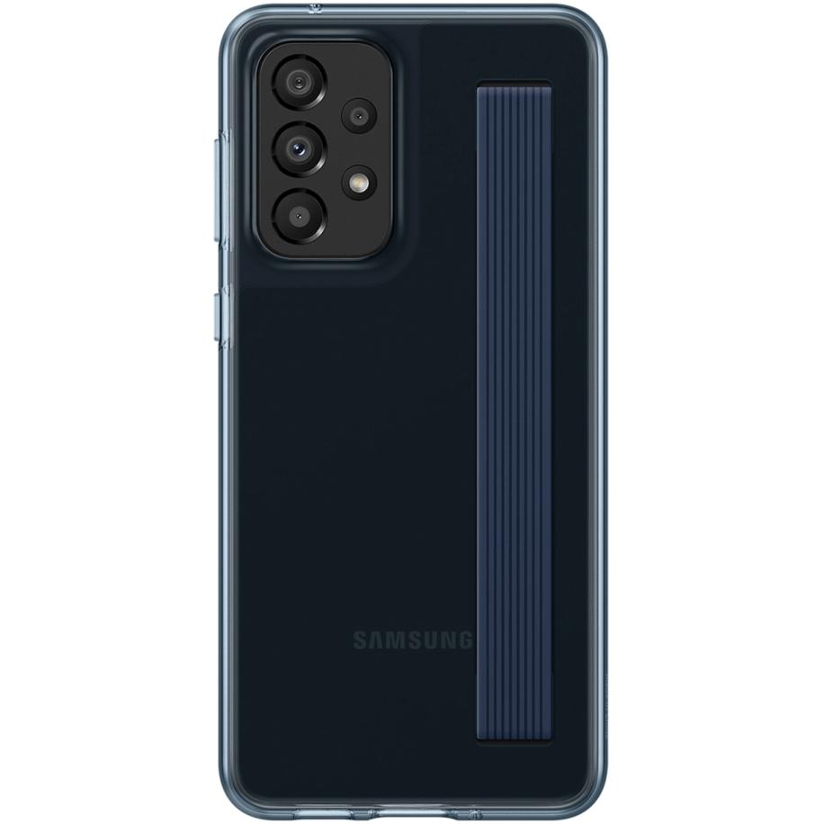 Samsung Originele Slim Strap Cover voor de Galaxy A33 - Zwart Zwart