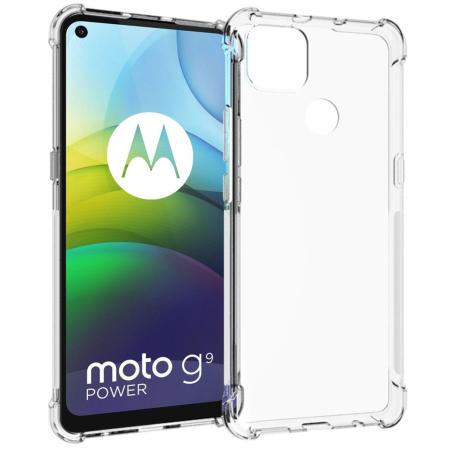 imoshion Shockproof Case voor de Motorola Moto G9 Power - Transparant