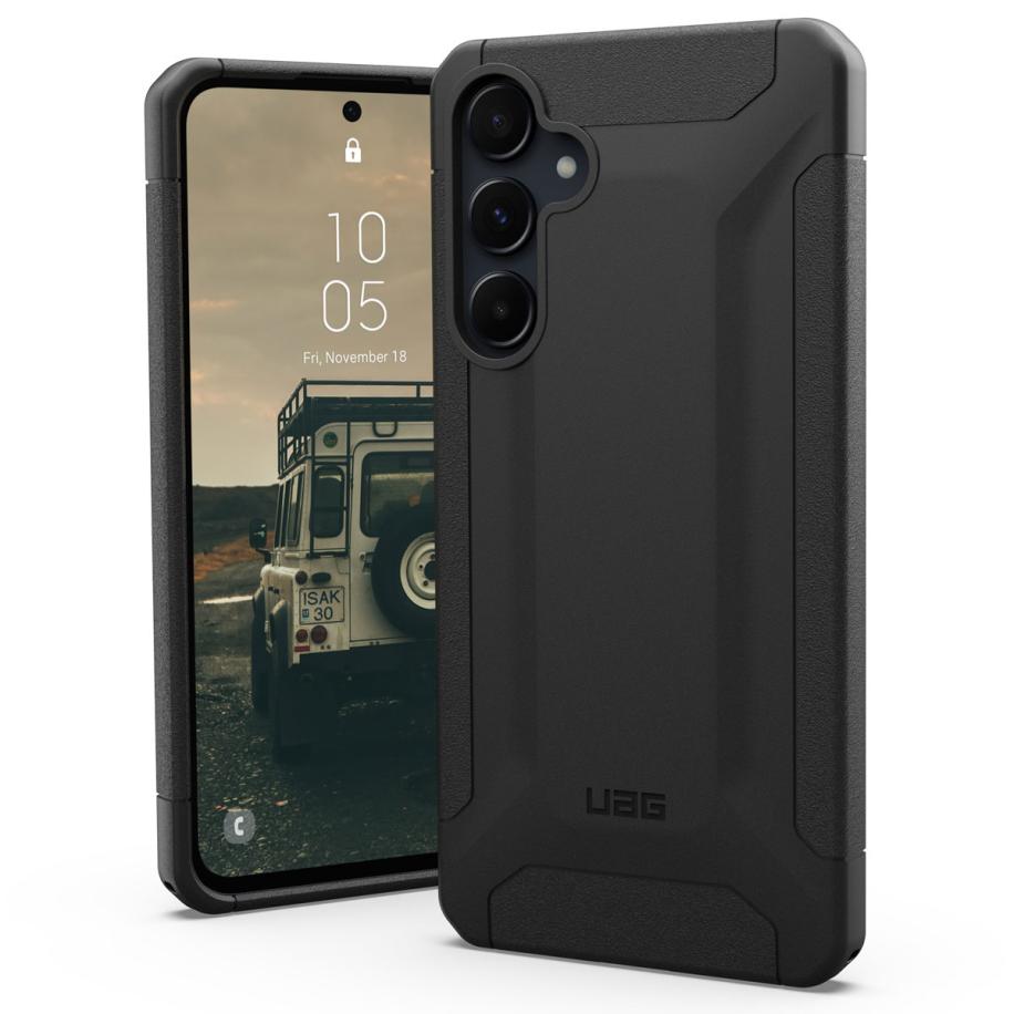 UAG Scout Backcover voor de Samsung Galaxy A55 - Zwart Zwart