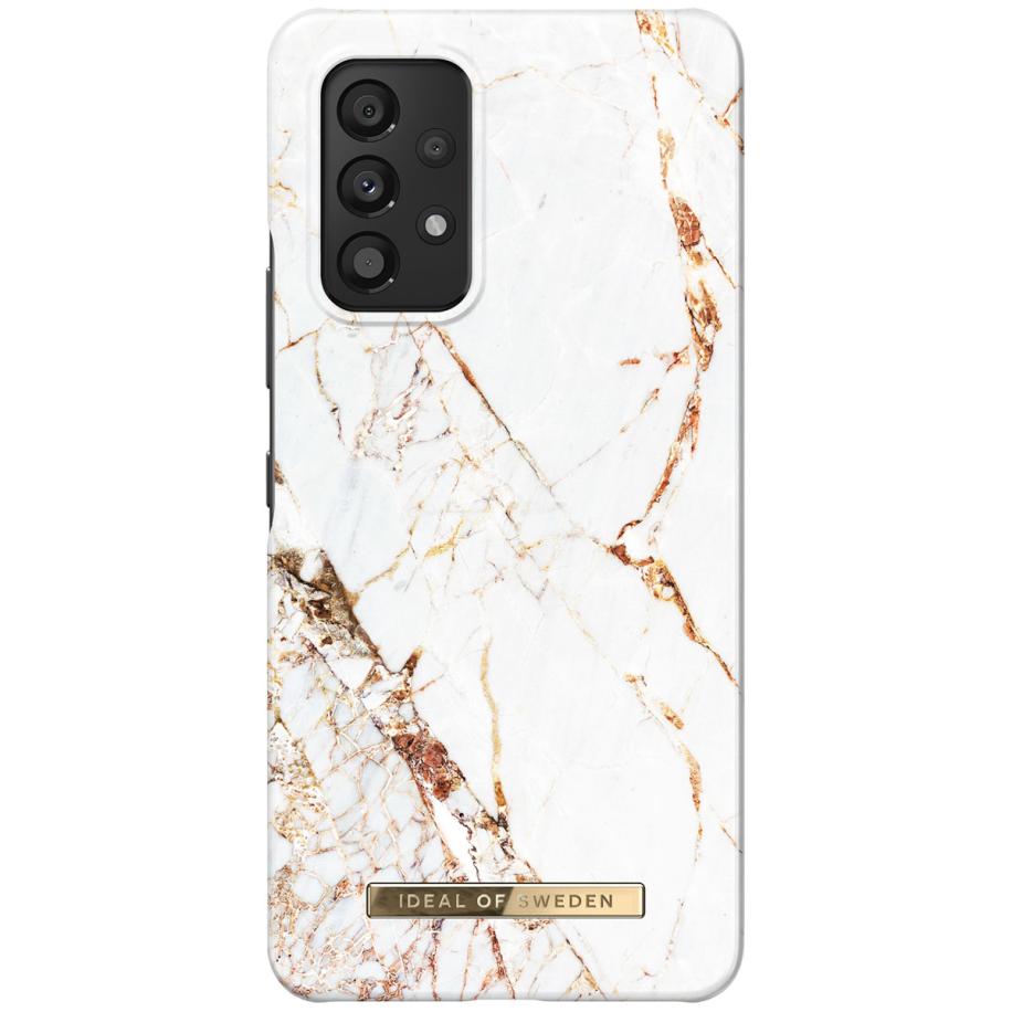 iDeal of Sweden Fashion Backcover voor de Samsung Galaxy A53 - Carrara Gold Goud