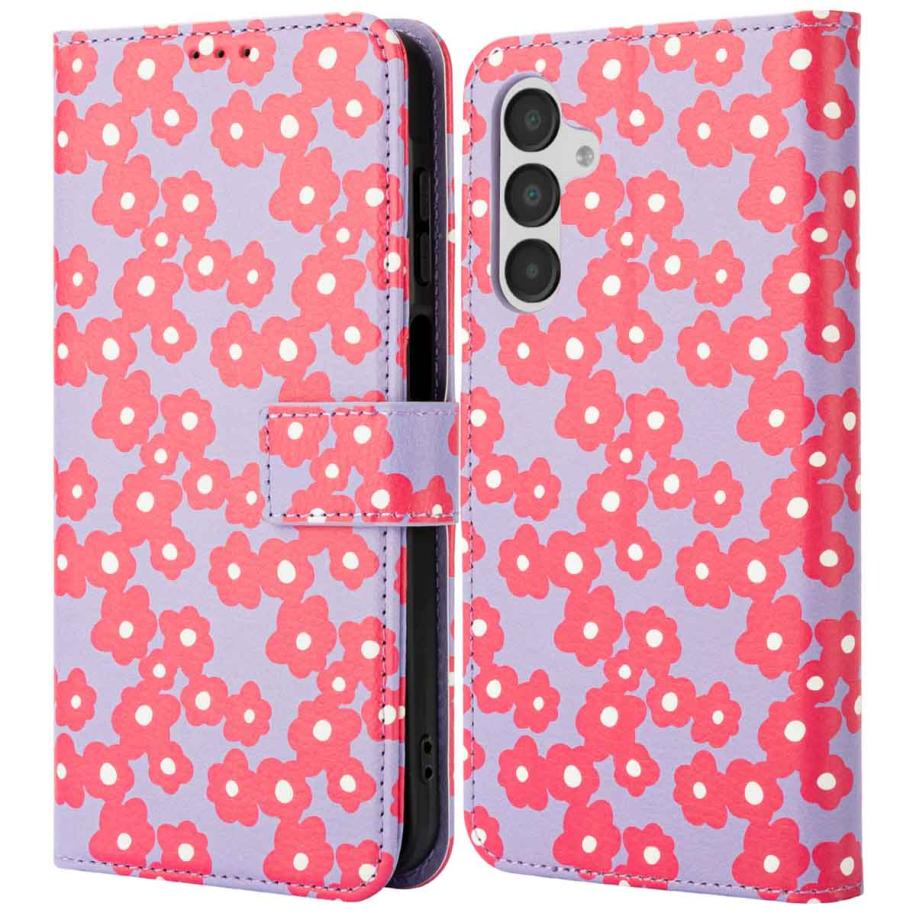 imoshion Design Bookcase voor de Samsung Galaxy A16 - Dusty Rose Blossoms Multicolor