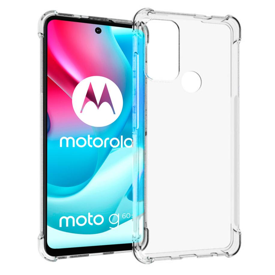 imoshion Shockproof Case voor de Motorola Moto G60s - Transparant Transparant