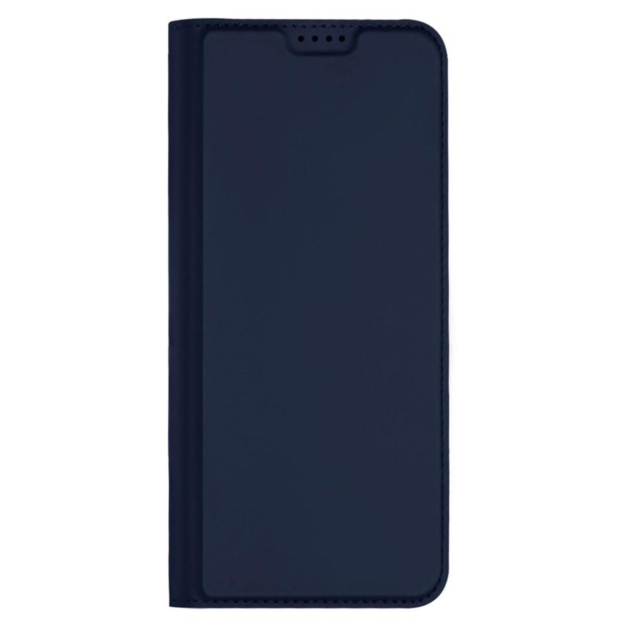 Dux Ducis Slim Softcase Bookcase voor de Motorola Moto G04 / G24 / G24 Power - Donkerblauw Blauw
