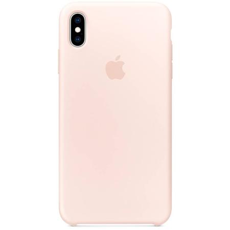 Silicone Backcover voor Apple iPhone Xs Max - Pink Sand