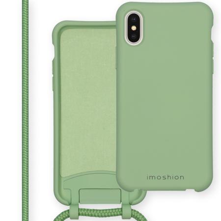 imoshion Color Backcover met afneembaar koord voor de Apple iPhone X / Xs - Groen