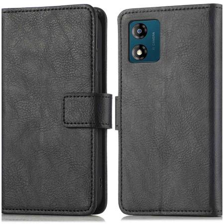 imoshion Luxe Bookcase voor de Motorola Moto E13 - Zwart