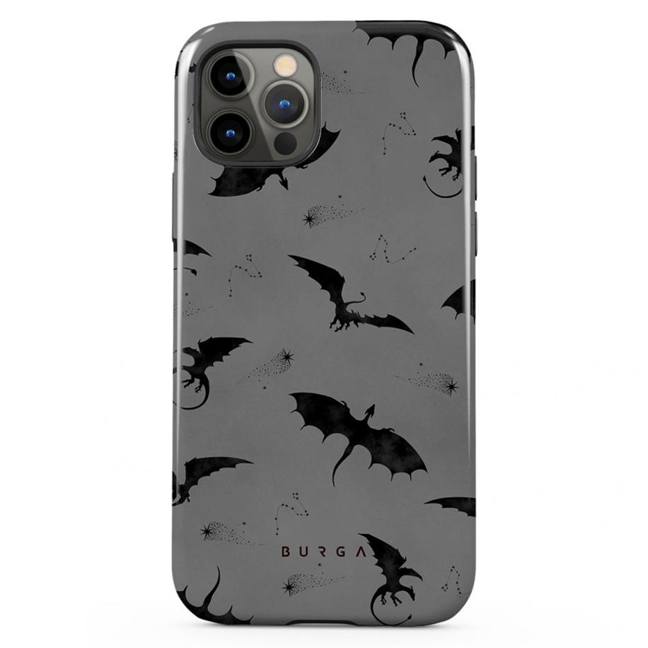 Burga Tough Backcover MagSafe voor de Apple iPhone 12 (Pro) - Draco Multicolor