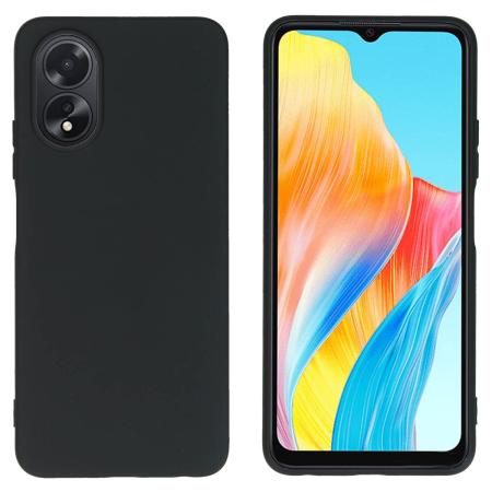 imoshion Color Backcover voor de Oppo A18 / Oppo A38 - Zwart