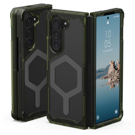 UAG Plyo Pro Backcover voor de Samsung Galaxy Z Fold 5 - Olive