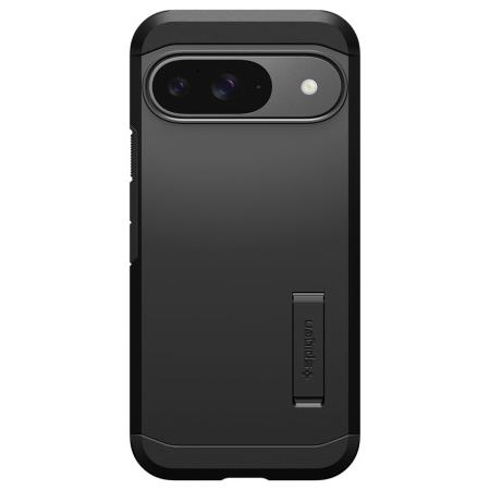 Spigen Tough Armor Backcover voor de Google Pixel 9 / 9 Pro - Zwart