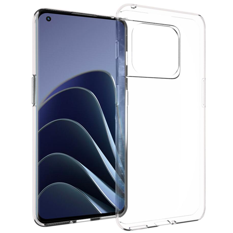 Accezz Clear Backcover voor de OnePlus 10 Pro - Transparant Transparant