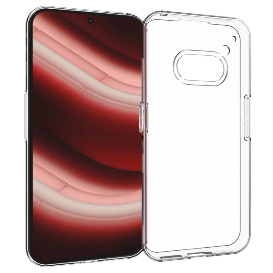 Accezz Clear Backcover voor de Nothing Phone (2a) / (2a) Plus - Transparant Transparant