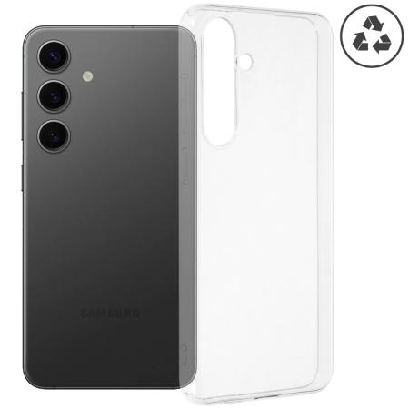 Accezz 100% Recycled Clear Backcover voor de Samsung Galaxy S24 Plus - Transparant