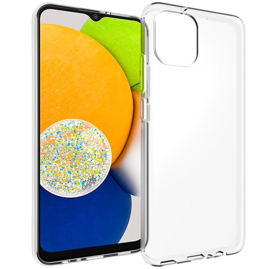 Accezz Clear Backcover voor de Samsung Galaxy A03 - Transparant Transparant