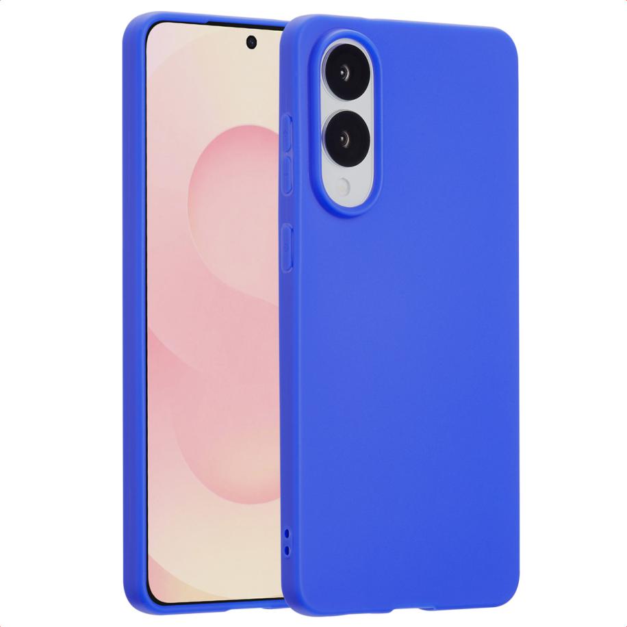 imoshion Color Backcover voor de Samsung Galaxy S25 Edge - Cobalt Blue Blauw