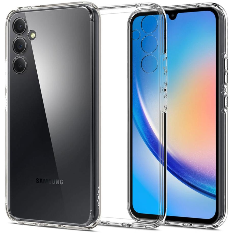 Spigen Ultra Hybrid Backcover voor de Samsung Galaxy A34 (5G) - Transparant Transparant