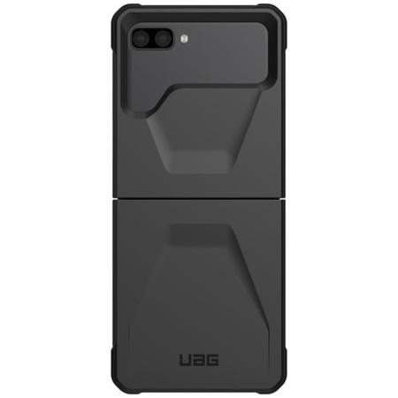 UAG Civilian Backcover voor de Samsung Galaxy Z Flip 3 - Zwart